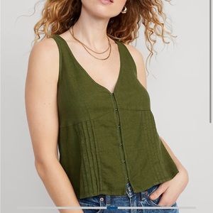 Old Navy Linen Top